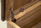 International Furniture Direct Antique Brown Storage Trunk-2
