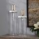 Uttermost® Hayworth 2-Piece Seeded Glass Container Set-1