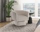 Homelegance® Candace Taupe Swivel Chair-1