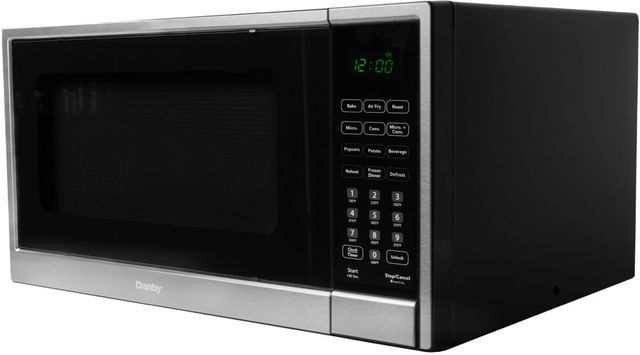 Danby® 1.3 Cu. Ft. Black Multifunction Countertop Microwave with Stainless Steel Trim and  Air Fry-2