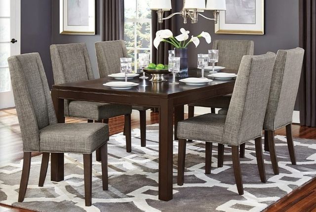 Homelegance® Kavanaugh Dark Brown Dining Table-1