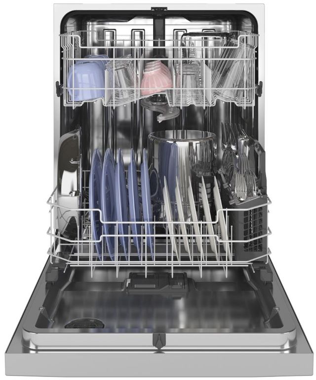 GE® 24" Stainless Steel Built In Dishwasher-2