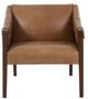 Four Hands Bauer Almond/Dakota Warm Taupe Cream Chair-1