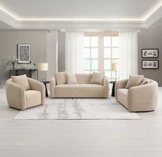 ACME Furniture Keith Beige Sofa-1