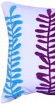 A & B Home Blue/Pink/Purple Throw Pillow-1