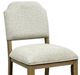 Bernards Tarrington Almond/Gray Upholstered Side Chair-1