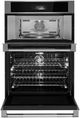 Jennair® RISE™ 30" Stainless Steel Oven/Micro Combo Electric Wall Oven with V2™ Vertical Dual-Fan True Convection with Advanced Temperature Precision-1