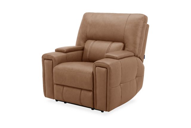 Southern Motion Butternut Leather 3x Power Wallhugger Recliner
