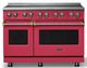 Viking® 5 Series 48" Valentine Pro Style Induction Range with Brushed Brass Trim-0