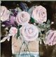 Stylecraft Jane Seymour Rose Clippings II Beige/Black/Gray Wall Art-1