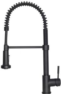 ZLINE Apollo Matte Black Pull Down Kitchen Faucet