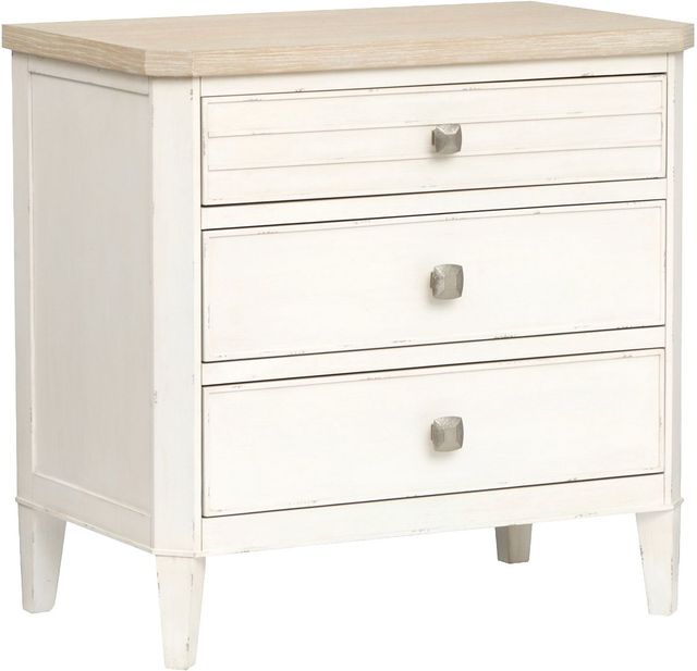 Magnussen Home® Echo Isles Driftwood/Sea Pearl Drawer Nightstand-0