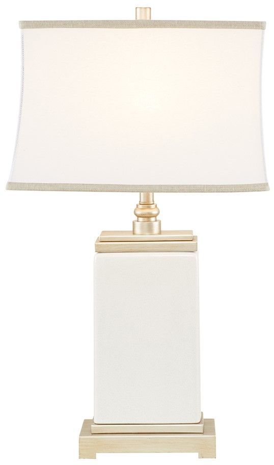 Olliix by Hampton Hill Ivory Colette Table Lamp-0