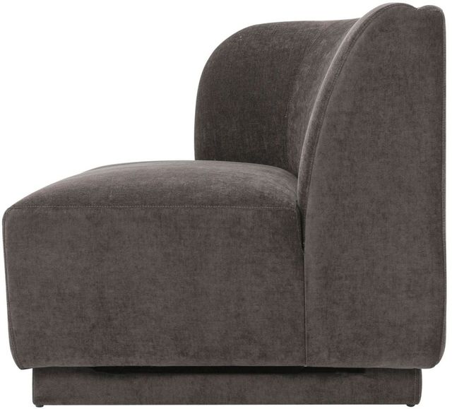 Moe's Home Collection Yoon Anthracite Left 2 Seat Chaise-3