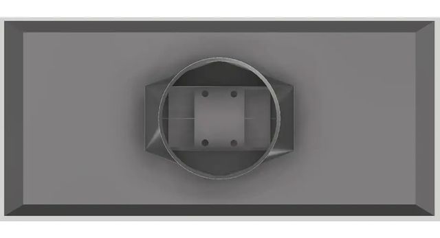 Vent-A-Hood® 66" Gunsmoke Island Liner Insert-1