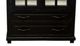 Million Dollar Rustic Midnight/White Bookcase-1
