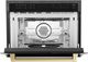 ZLINE Autograph Edition 1.6 Cu. Ft. Black Stainless Steel Electric Speed Oven-1