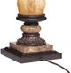Pacific Coast® Lighting Pine Cone Glow Dark Bronze Table Lamp With Night Light-5
