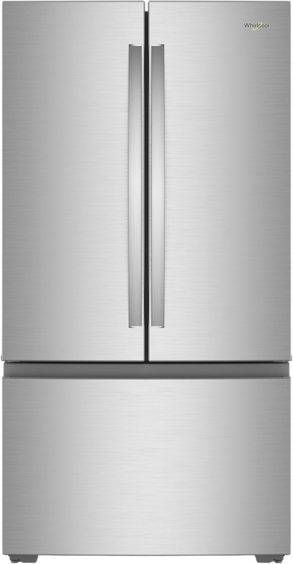 Whirlpool® 36" 24.3 Cu. Ft. Fingerprint Resistant Stainless Steel Counter Depth French Door Refrigerator-0