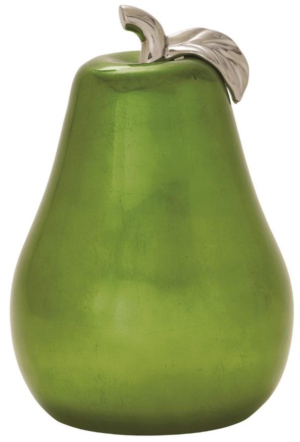 Deco Marche Green Pear Sculpture-0