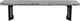 Moe's Home Collection Bent Light Grey Extra Small Bench-1