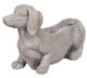 A & B Home Manon Gray Dog Planter-0