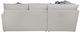 Jackson Furniture Polaris 2-Piece Off-White Right Side Facing L-Shape Sectional-2