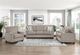 Homelegance® Frances Taupe Accent Chair-1