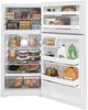 GE® 28" 15.6 Cu. Ft. White Top Freezer Refrigerator-4