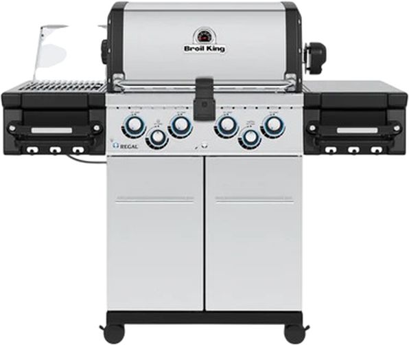 Broil King® Regal S 490 PRO 4-Burner Stainless Steel Freestanding Liquid Propane Grill-0