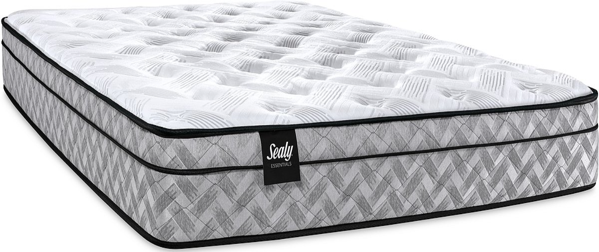 Sealy shimmery cushion firm queen mattress discount