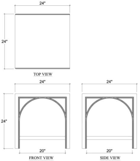 Bramble Customizable Vannes End Table-1