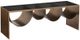 Zuo® Modern Reed Black/Brass Coffee Table-3