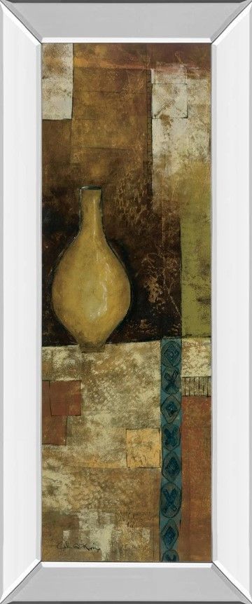 Classy Art Autumn Solitude I by John Kime Mirror Framed Wall Art-0