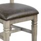 Sunny Designs™ Homestead Hills Alpine Gray/Tobacco Leaf Ladderback Chair-1