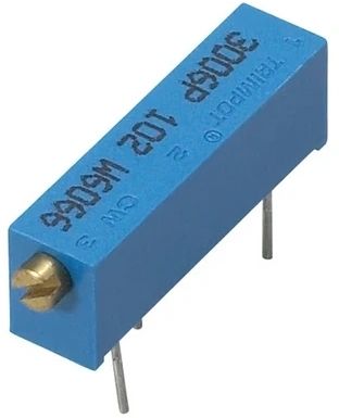 RadioShack 1K-Ohm 15-Turn PC-Mount Cermet Potentiometer/Trimmer-0