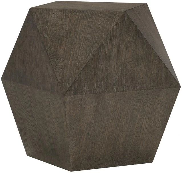 Bernhardt Linea Cerused Charcoal 20" Side Table-0