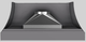 Vent-A-Hood® Designer Series 66" Gunsmoke Wall Mounted Range Hood-3