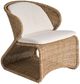 Universal Explore Home™ Oasis Nomad Snow/Woven Slimit Lounge Chair-0