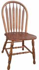 TEI Country Burnished Walnut Side Chair-0