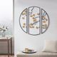 Olliix by Madison Park Golden Gingko Leaves 3 Piece Black/Gold Metal Wall Decoration Set-2