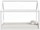 Elements International Sami White Youth Twin Bed-2