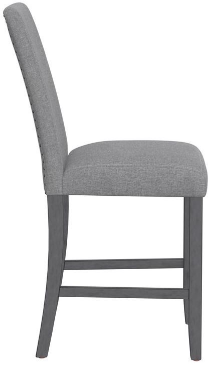 Emerald Home Seneca Gray Counter Stool-4