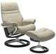 Stressless® by Ekornes® Customizable Sunrise Large Manual Recliner and Ottoman with Signature Base-0