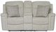 Corinthian Furniture Garland Alabaster Power Reclining Loveseat with Console-0