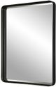 Uttermost® Crofton Satin Black Large Mirror-4