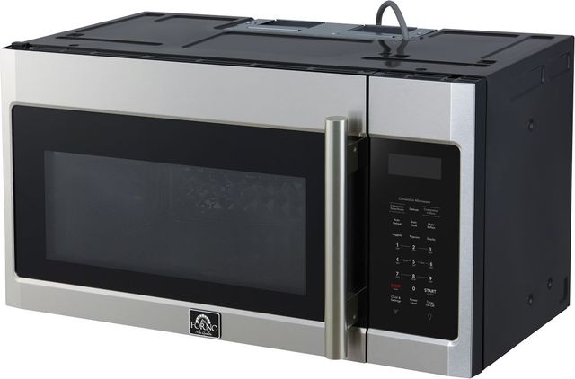 FORNO® Fornace Series Espresso 1.5 Cu. Ft. Fingerprint Resistant Stainless Steel Over The Range Microwave -1