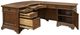 aspenhome® Hawthorne Brown L-Shaped Desk-3