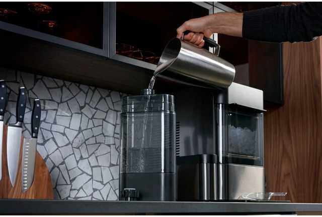 GE Profile™ Opal™ Fingerprint Resistant Black Stainless 2.0 Nugget Ice Maker Side Tank-3