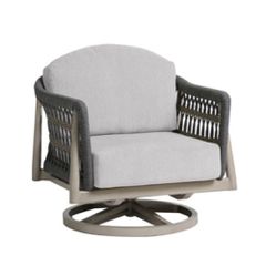 Ratana Coconut Grove Lithium Pearl Swivel Rocker
